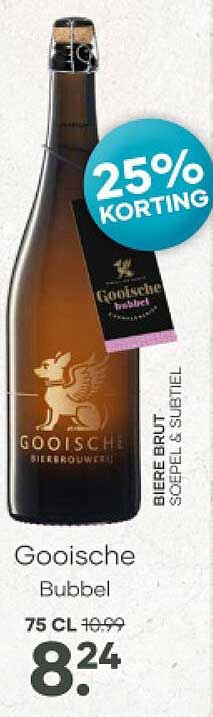 Gooische Bubbel 25% KORTING