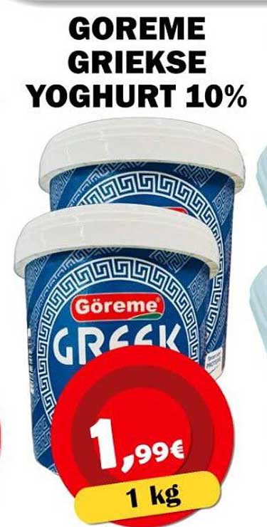 GOREME GRIEKSE YOGHURT 10%