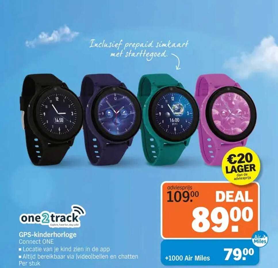 GPS-kinderhorloge Connect ONE