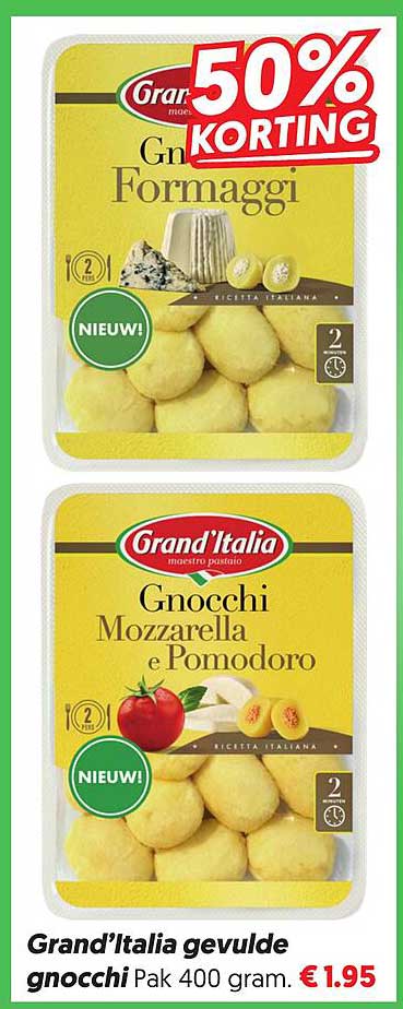 Grand’Italia gevulde gnocchi