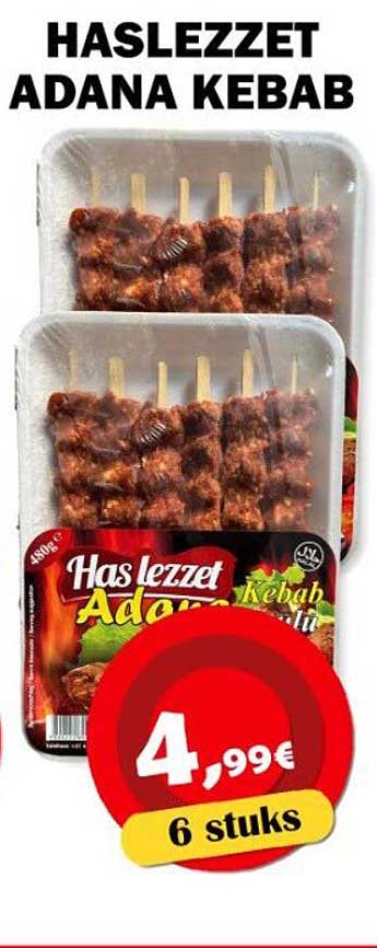 HASLEZZET ADANA KEBAB 6 stuks