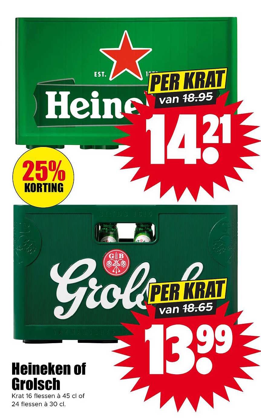Heineken of Grolsch