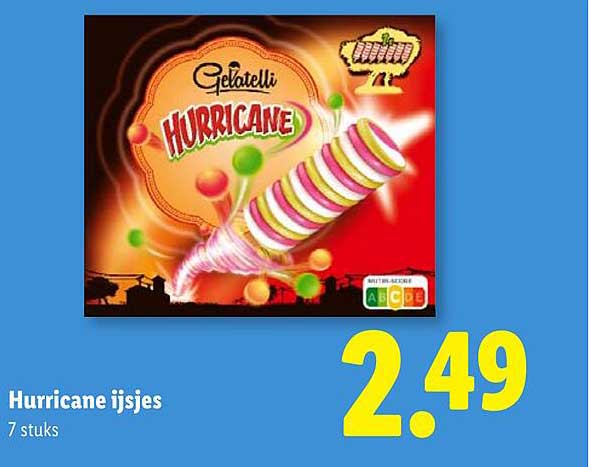 Hurricane ijsjes