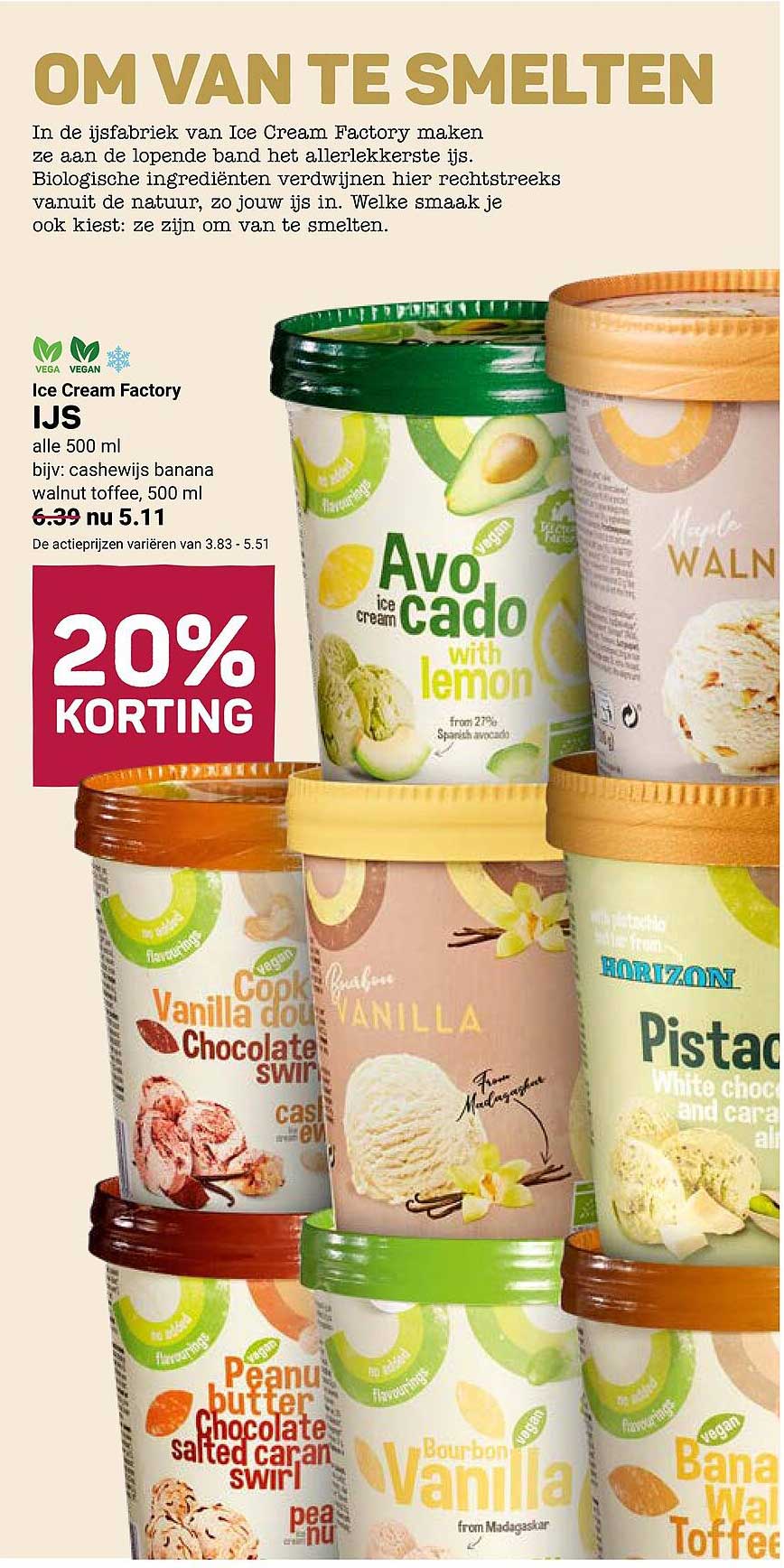 Ice Cream Factory IJS 20% KORTING