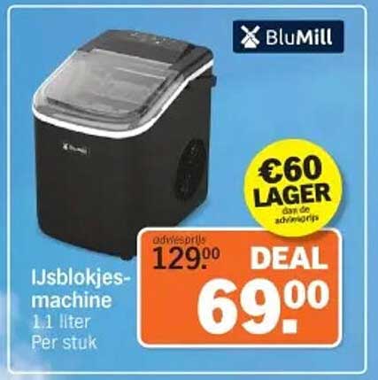 IJsblokjes-machine 1.1 liter Per stuk DEAL