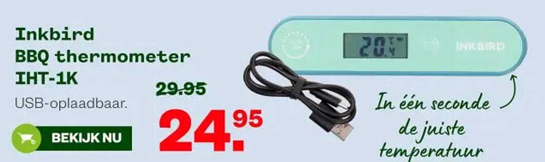 Inkbird BBQ thermometer THT-1K