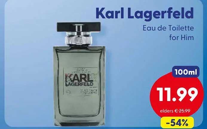 Karl Lagerfeld Eau de Toilette for Him 100ml