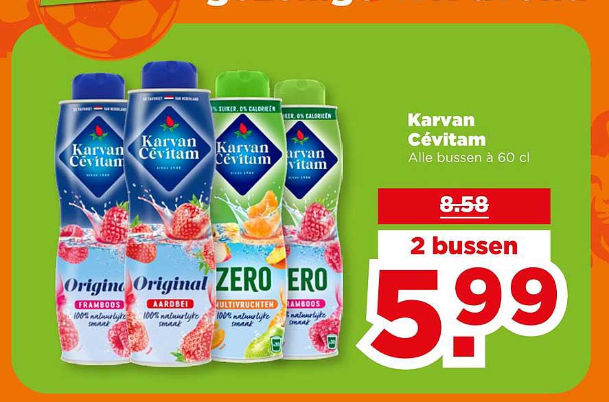 Karvan Cévitam Alle bussen à 60 cl 2 bussen