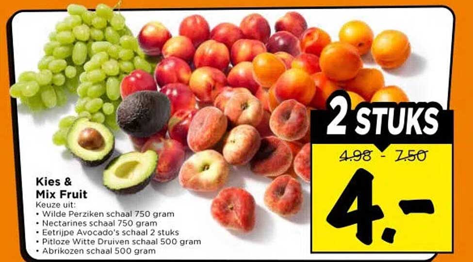 Kies & Mix Fruit 2 stuks