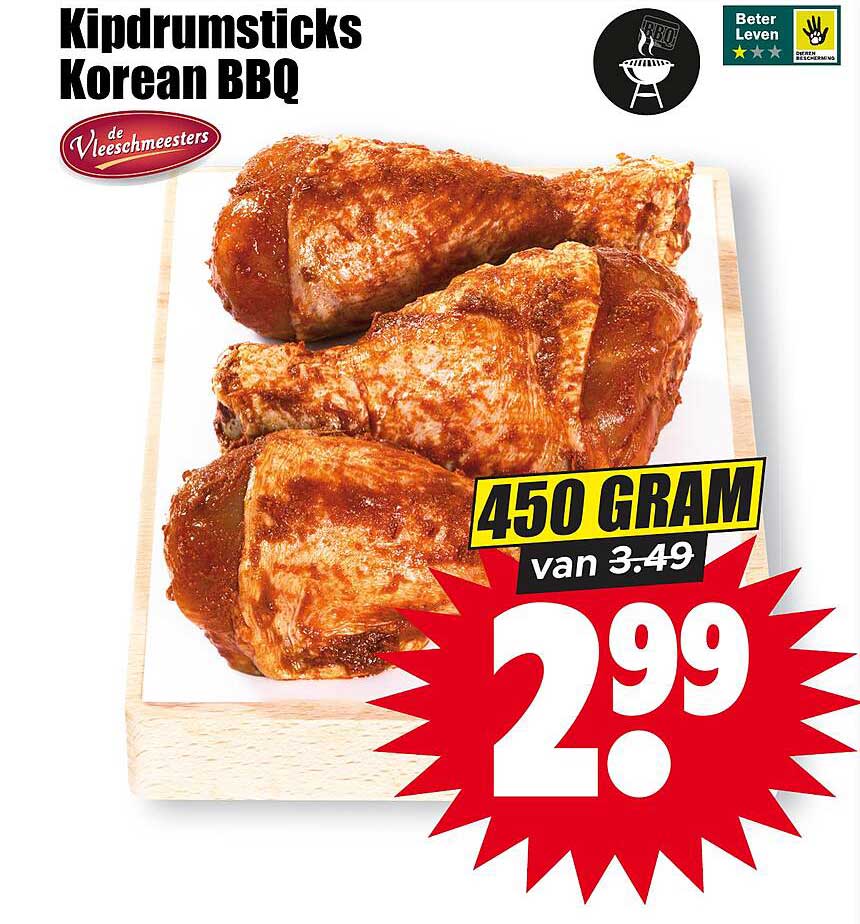 Kipdrumsticks Korean BBQ