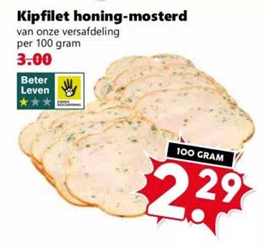 Kipfilet honing-mosterd