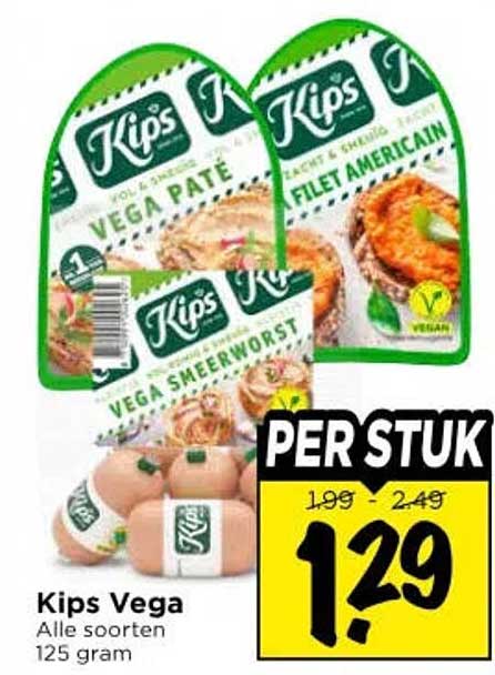 Kips Vega Alle soorten 125 gram