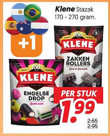 Klene Stazak 170 - 270 gram +1