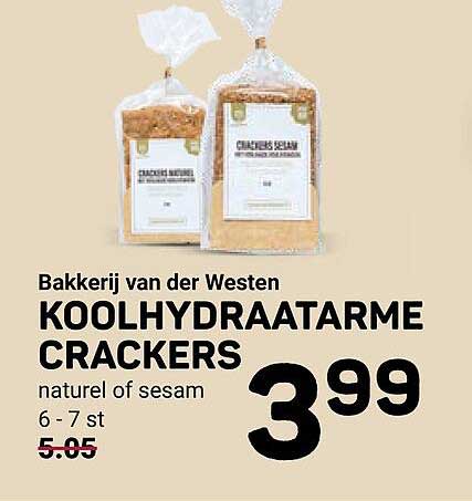 KOOLHYDRAATARME CRACKERS