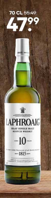 Laphroaig 10 years 70 cl