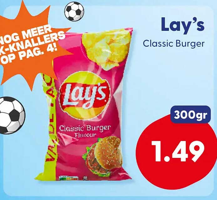 Lay's Classic Burger 300gr