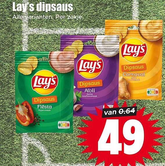 lays dipsaus Alle varianten Per zakje