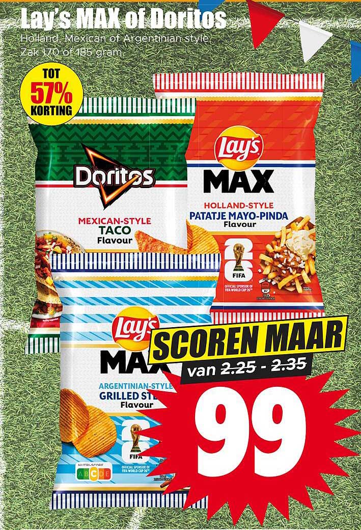 Lay's MAX of Doritos