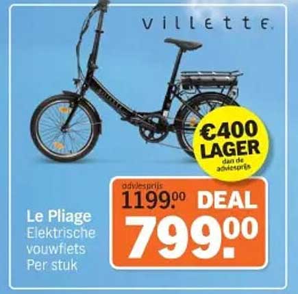 Le Pliage Elektrische vouwfiets Per stuk
