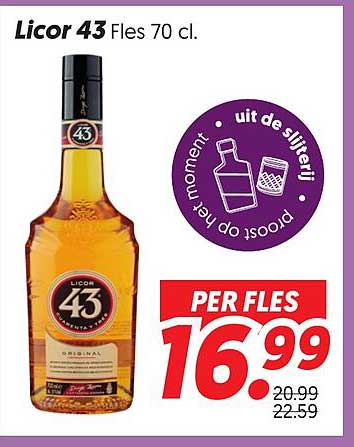 Licor 43 Fles 70 Cl.