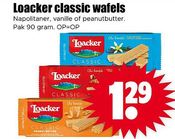 Loacker classic wafels