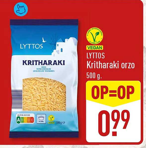 LYTTOS Kritharaki orzo 500 g - OP=OP