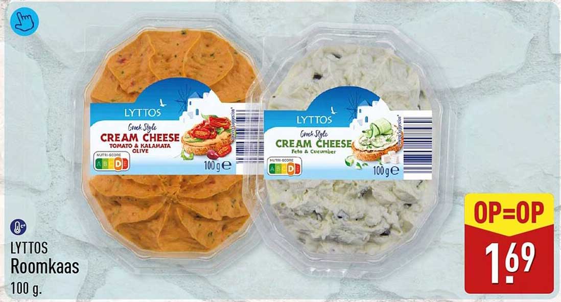 LYTTOS Roomkaas 100 g. OP=OP
