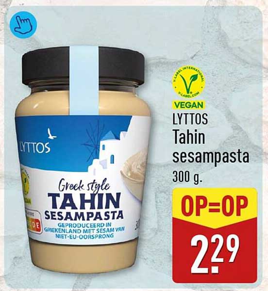 LYTTOS Tahin sesampasta 300 g OP=OP