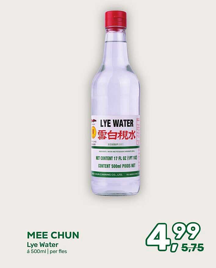 MEE CHUN Lye Water á 500ml | per fles