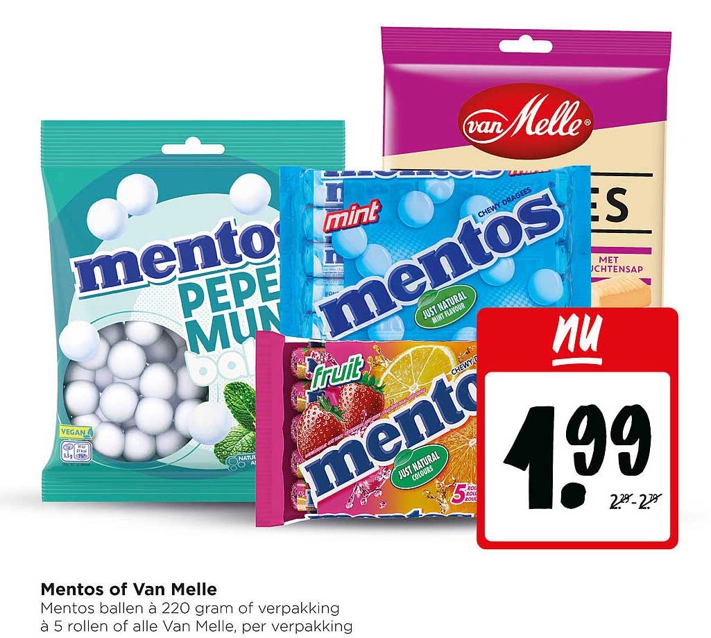 Mentos of Van Melle