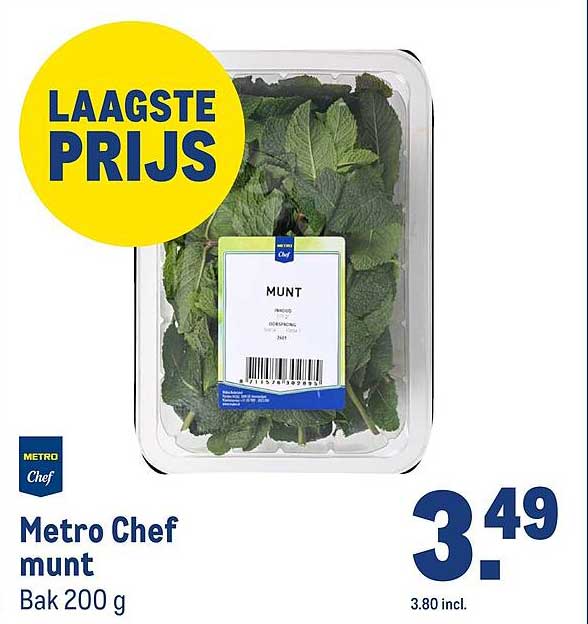 Metro Chef munt