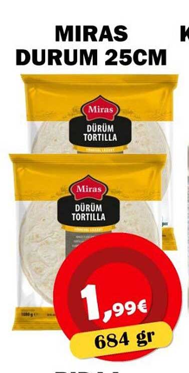 MIRAS DURUM 25CM