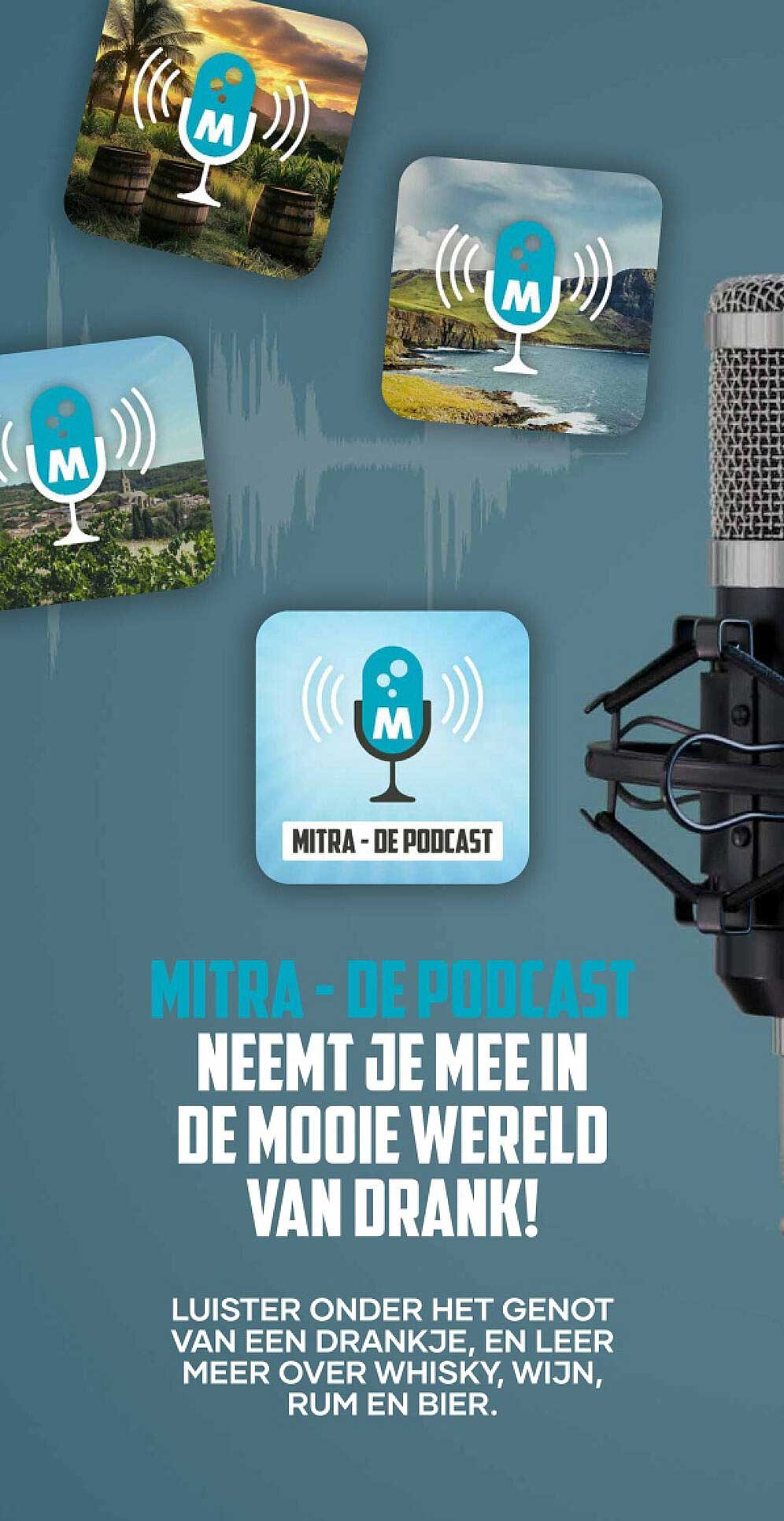 MITRA - DE PODCAST NEEMT JE MEE IN DE MOOIE WERELD VAN DRANK!