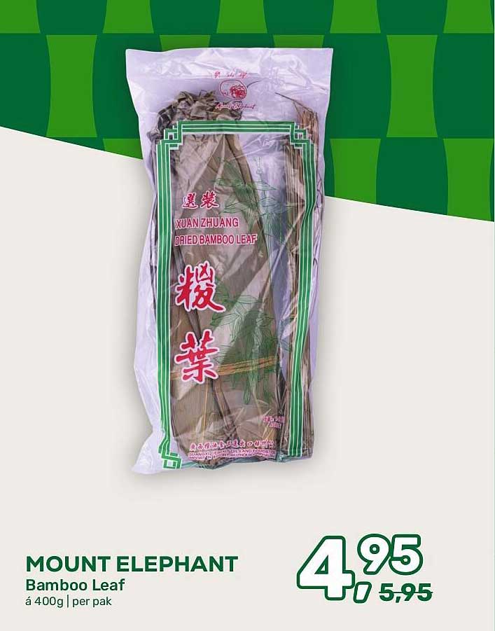 MOUNT ELEPHANT Bamboo Leaf