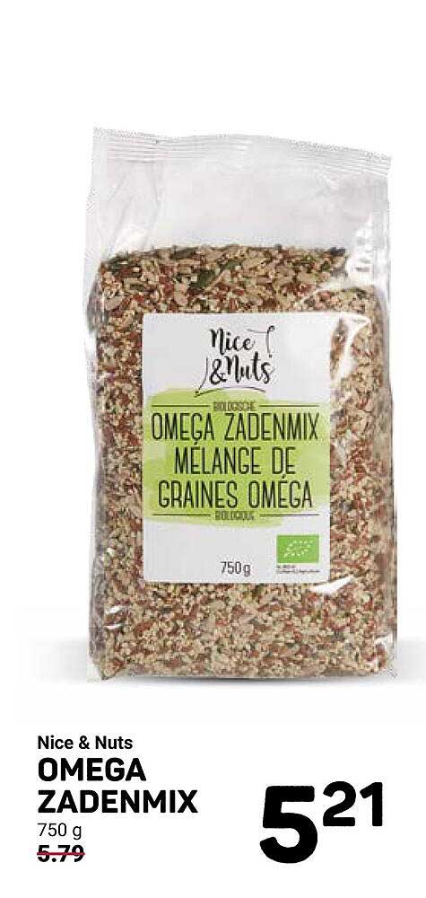 Nice & Nuts OMEGA ZADENMIX 750 g