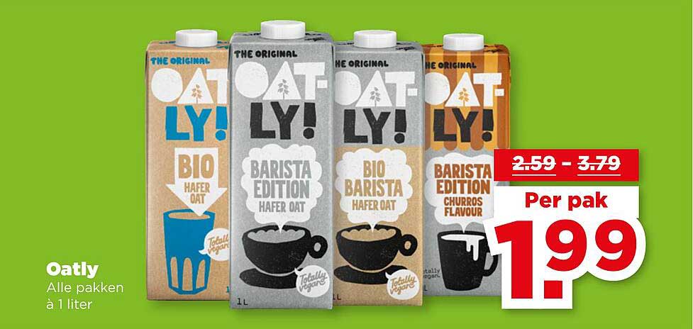 Oatly Alle pakken à 1 liter