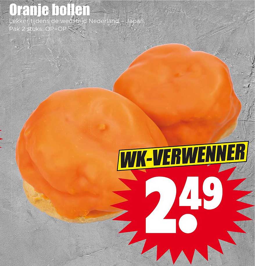 Oranje bollen WK-VERWENNER