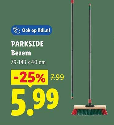 PARKSIDE Bezem 79-143 x 40 cm
