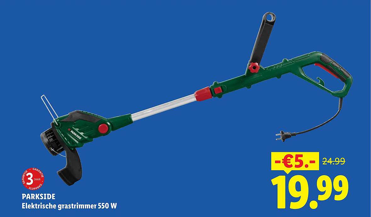 PARKSIDE Elektrische grastrimmer 550 W
