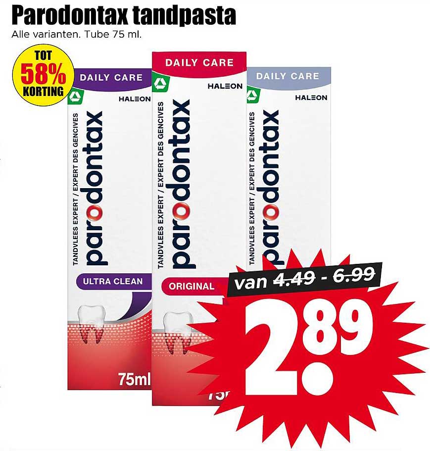 Parodontax tandpasta