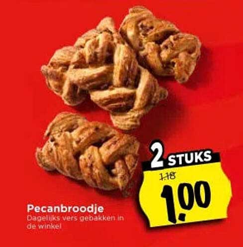 Pecanbroodje 2 STUKS