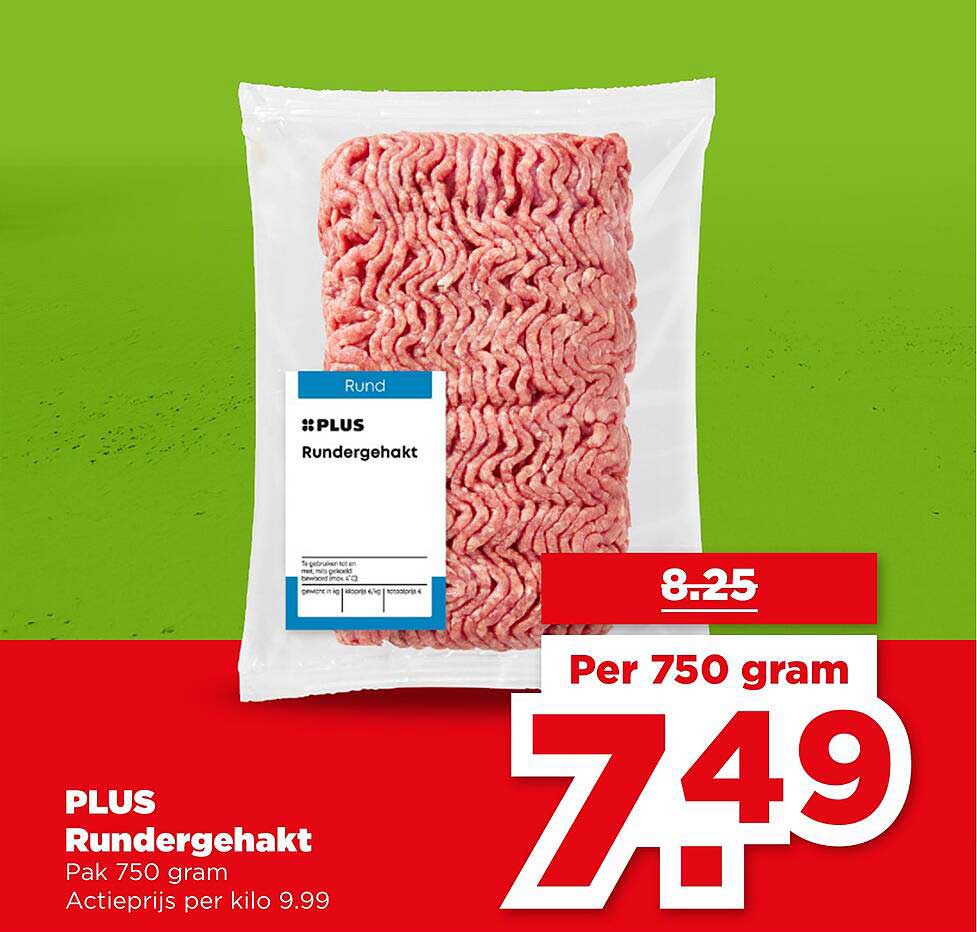PLUS Rundergehakt