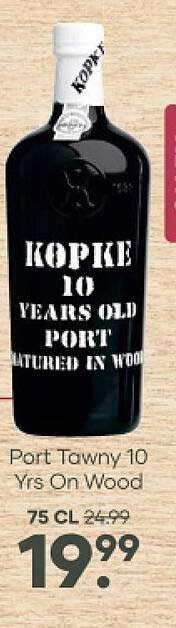 Port Tawny 10 Yrs On Wood