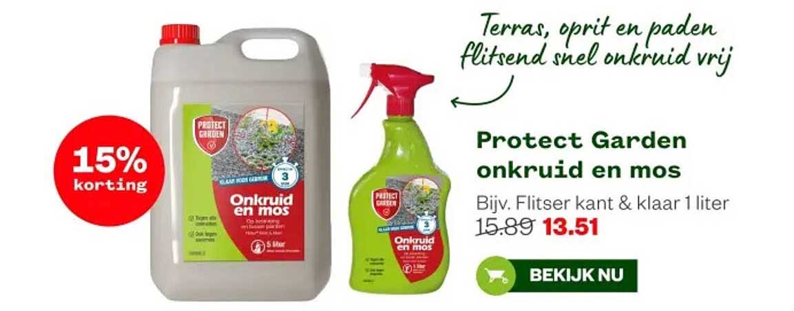 Protect Garden onkruid en mos