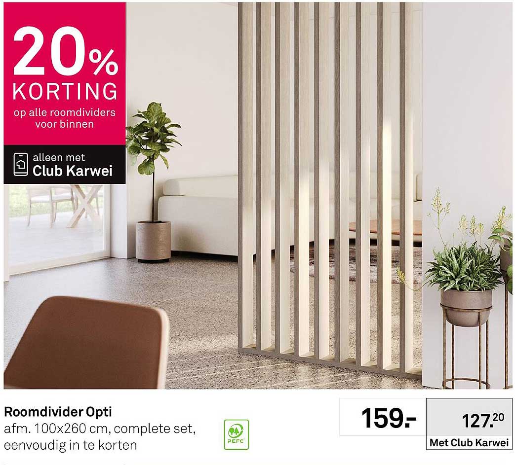Roomdivider Opti