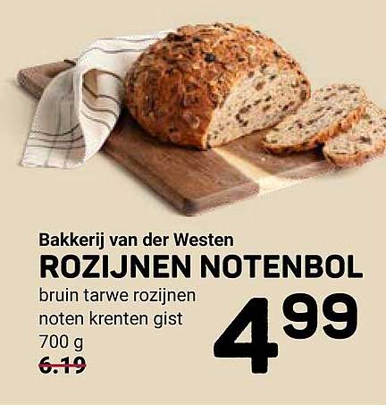 ROZIJNEN NOTENBOL