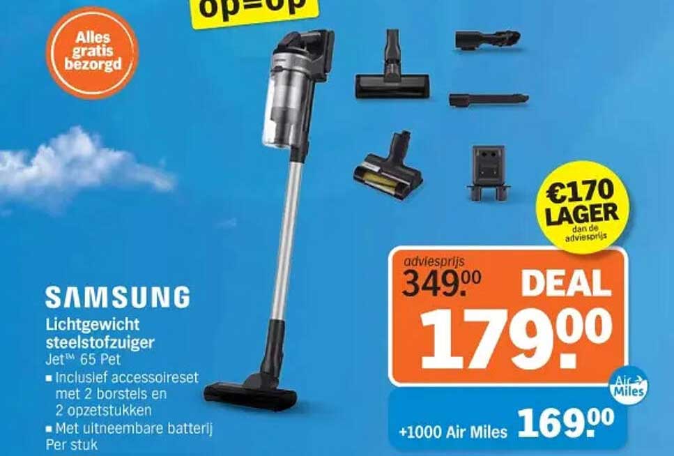 SAMSUNG Lichtgewicht steelstofzuiger Jet™ 65 Pet