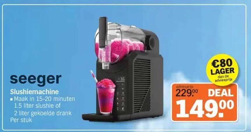 seeger Slushiemachine