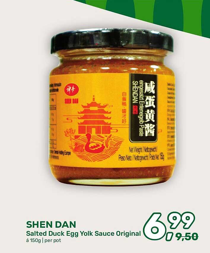 SHEN DAN Salted Duck Egg Yolk Sauce Original á 150g | per pot