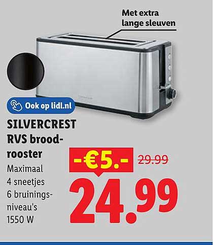 SILVERCREST RVS broodrooster